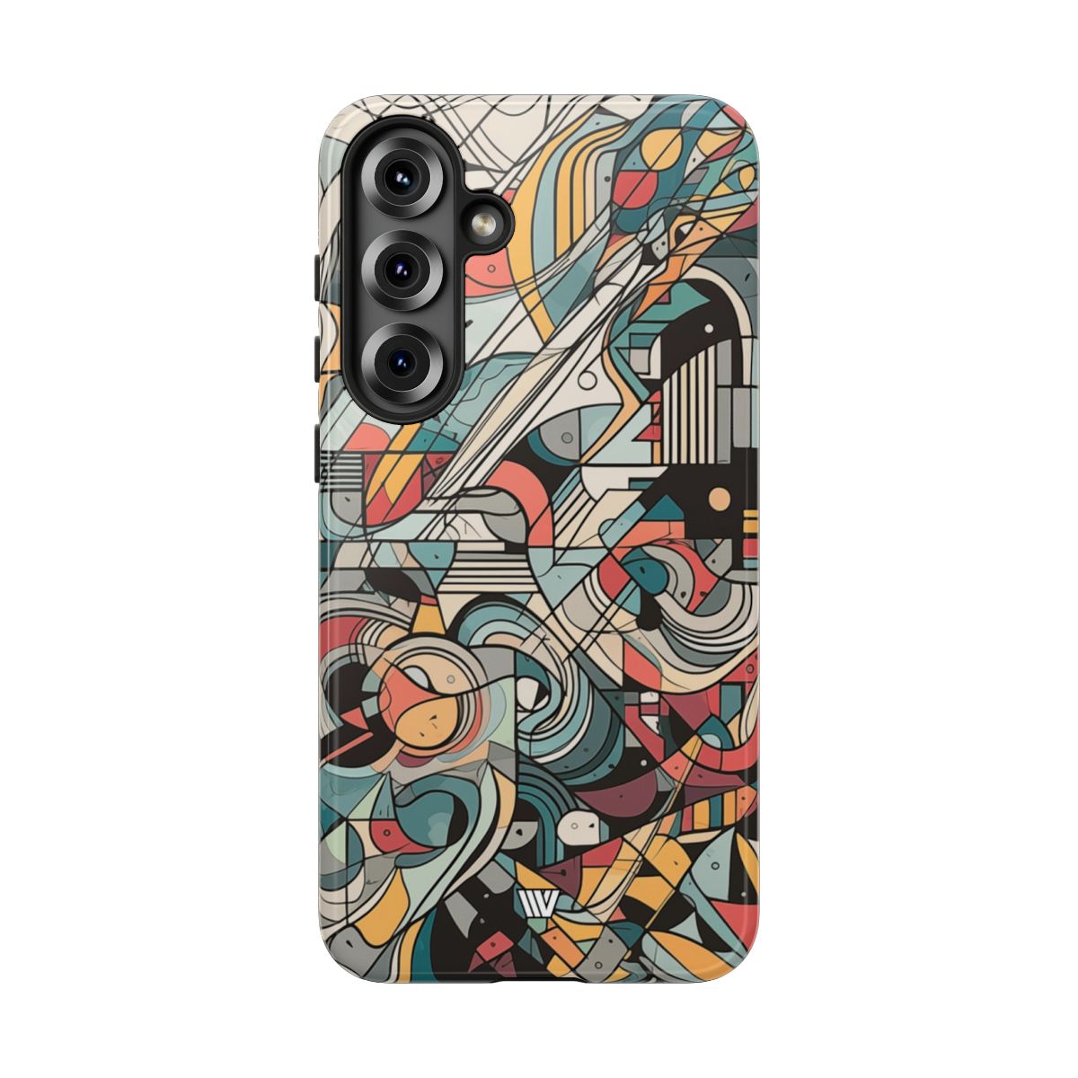 Abstract Doodle #2 Impact-Resistant Tough Phone Case