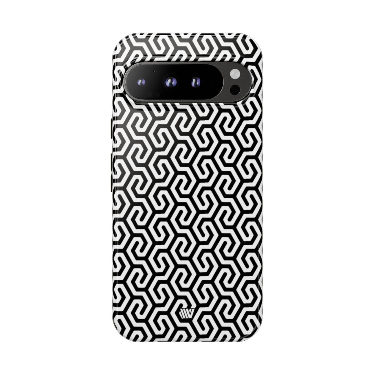 Tough Phone Case Dual-layer Protection TWISTED GRID