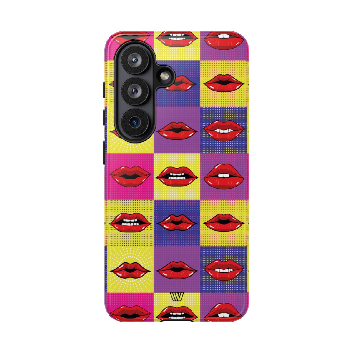 Tough Phone Case Dual-layer Protection POP ART LIPS
