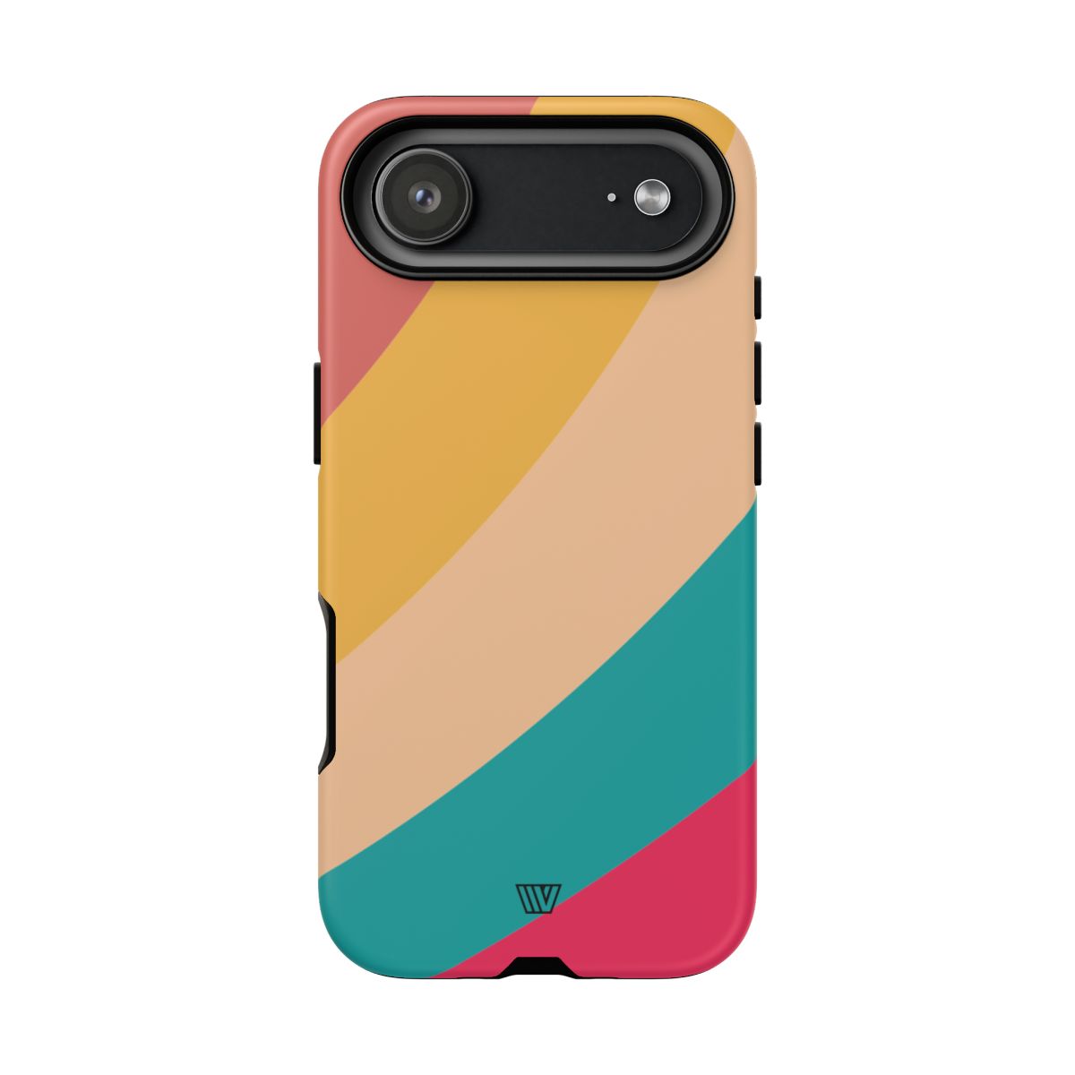 Rainbow Tough Phone Case Durable Impact-Resistant Shell SUMMER BY THE SEA