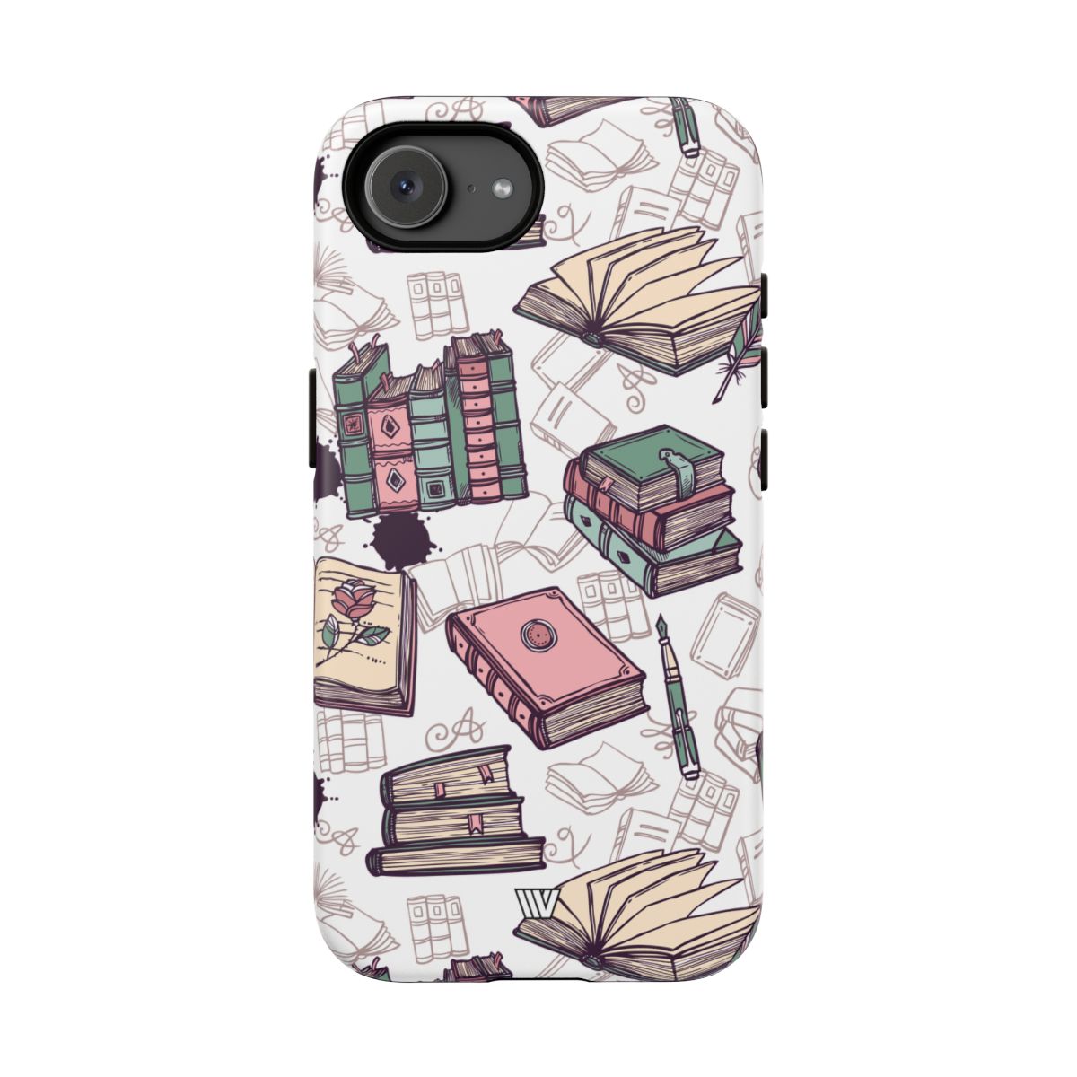 Tough Phone Case Impact Resistant Dual-layer Protective - BOOK LOVER