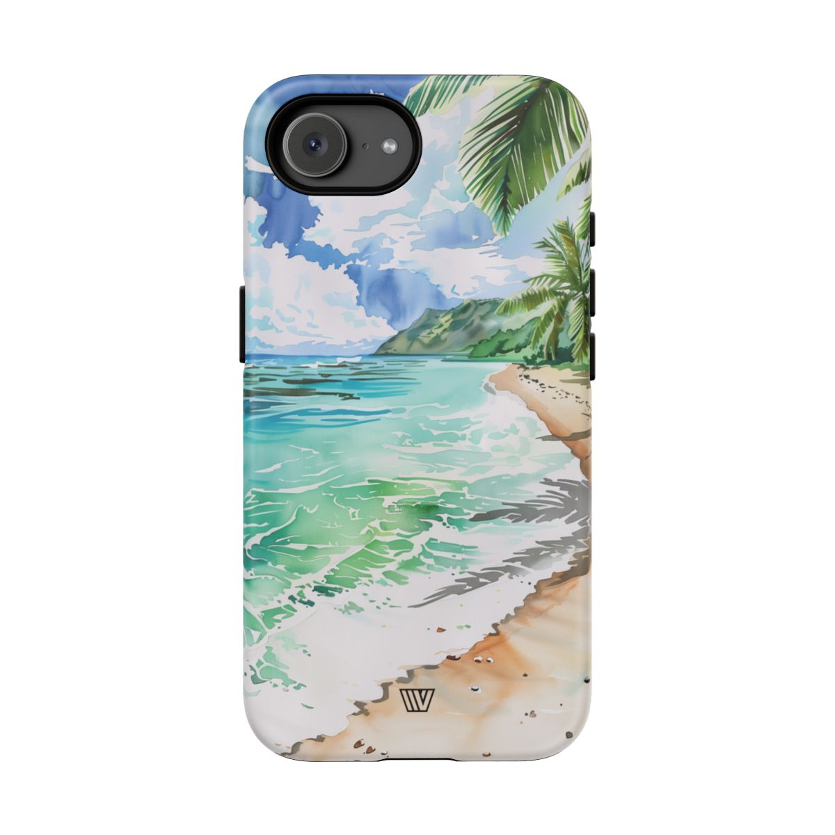Watercolor Beach Tough Phone Case