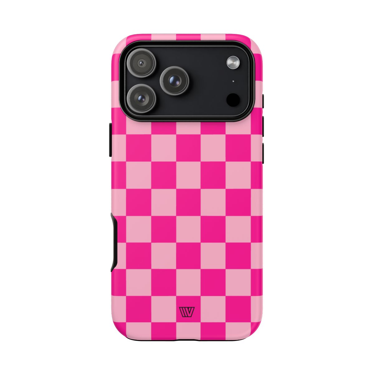 Hot Pink Checkerboard Tough Phone Case Trovvve