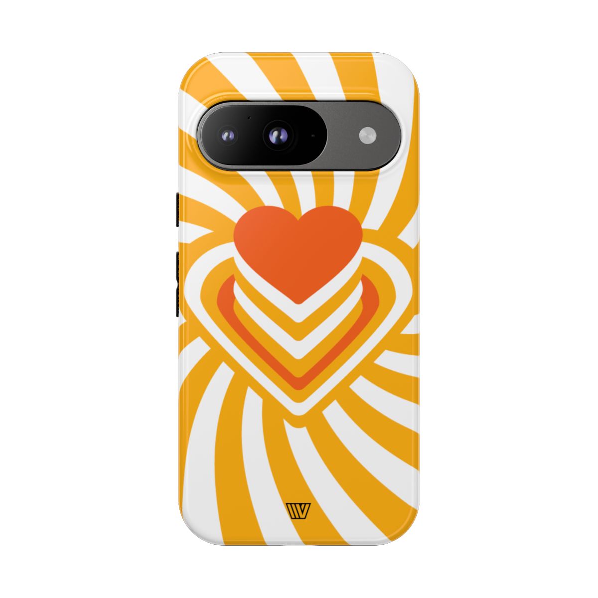 Tough Impact-Resistant Phone Case HEART RAY STACK