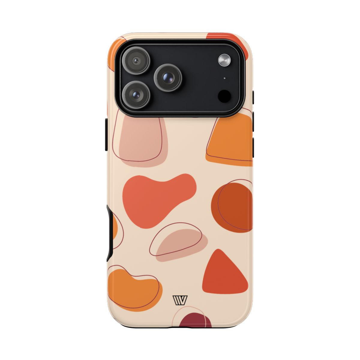 Tough Impact-Resistant Phone Case with Dual Layer WARM SHAPES