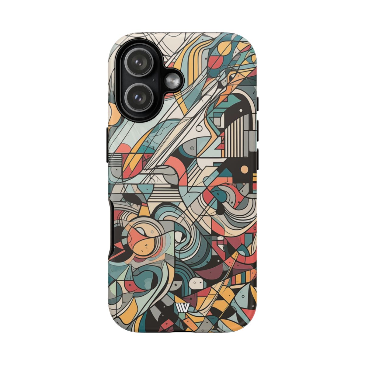 Abstract Doodle #2 Impact-Resistant Tough Phone Case