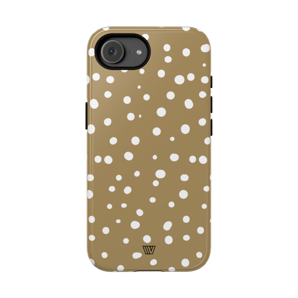 Dark Beige Dots Tough Phone Case