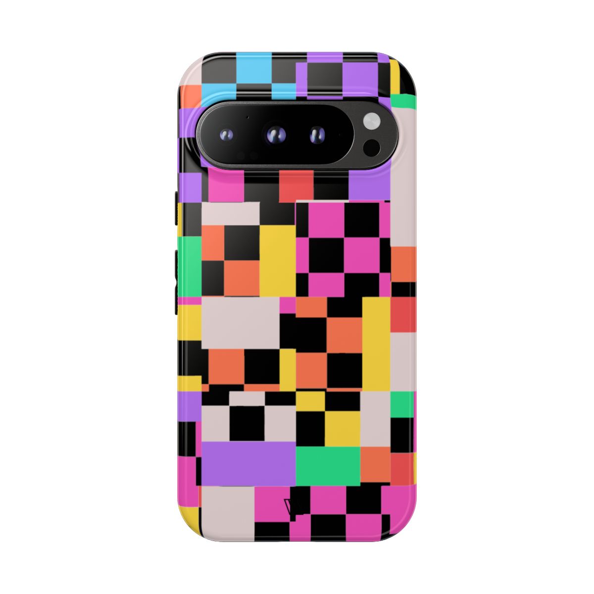 Mashed Up Checkerboard Tough Phone Case