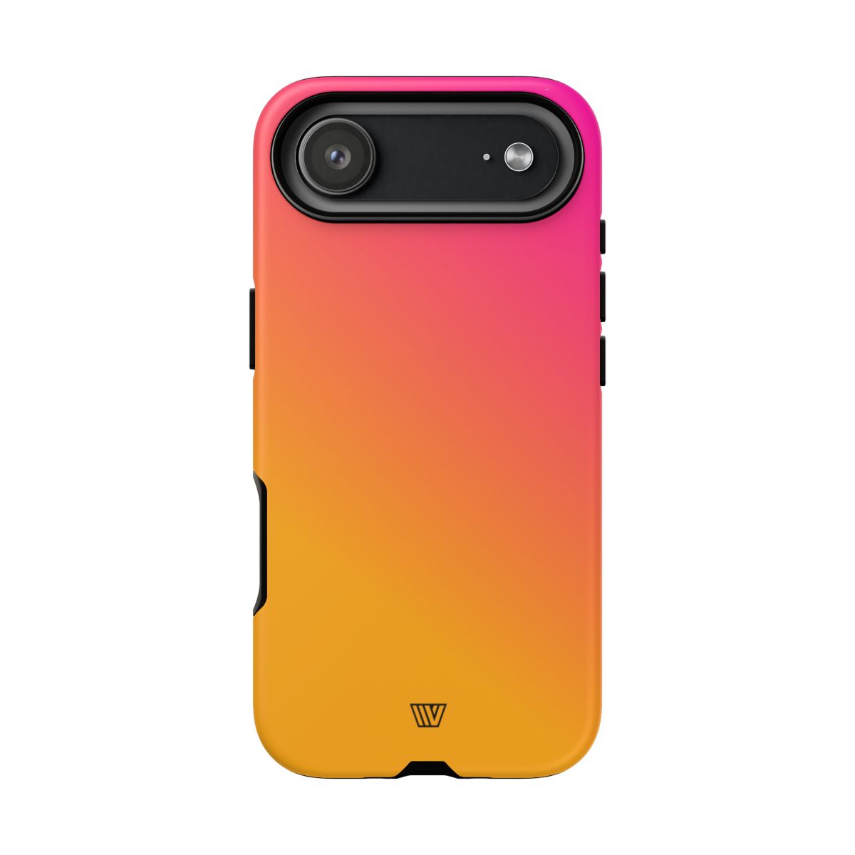 Hot Pink Orange Tough Phone Case
