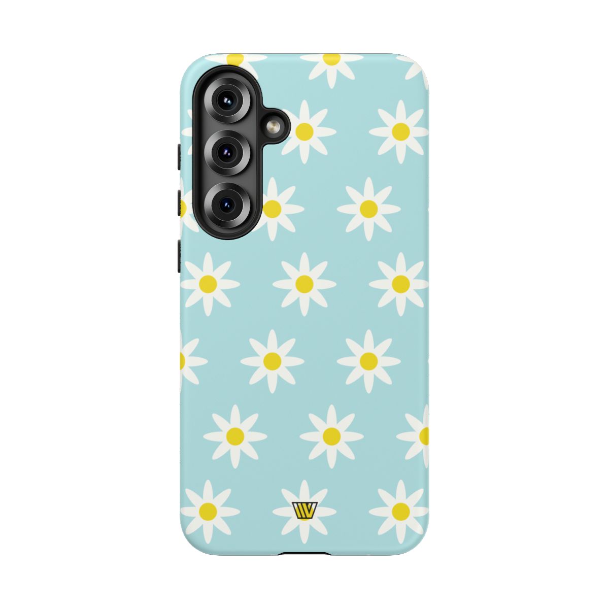 Tough Phone Case Dual Layer Impact Resistant DOODLE DAISY