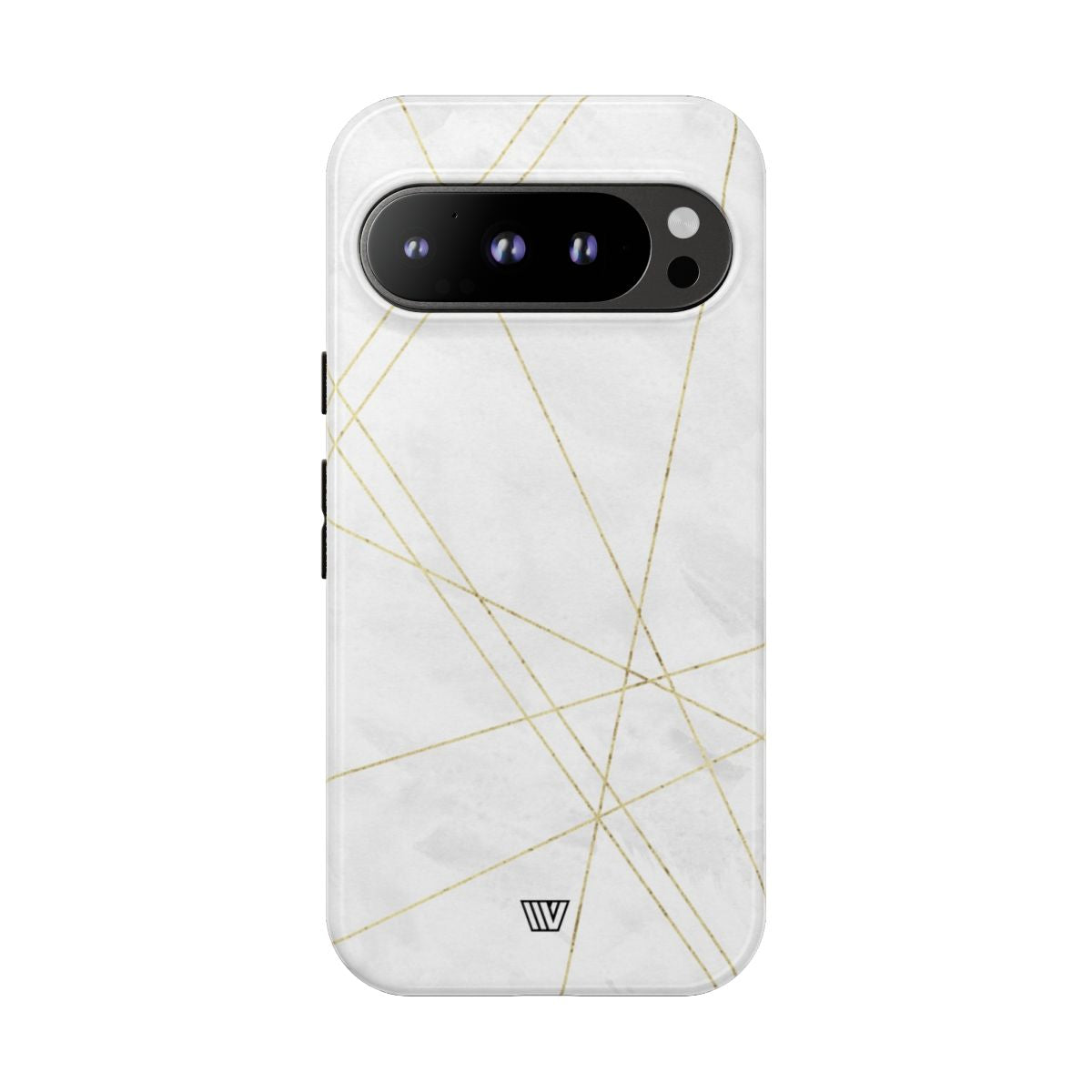 Tough Phone Case Impact Resistant Dual-Layer Shell GOLD LINES