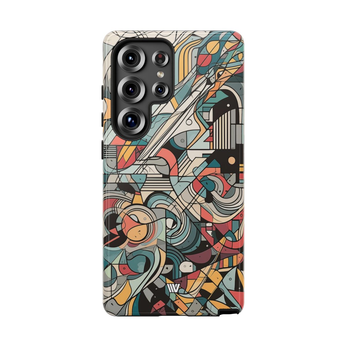 Abstract Doodle #2 Impact-Resistant Tough Phone Case