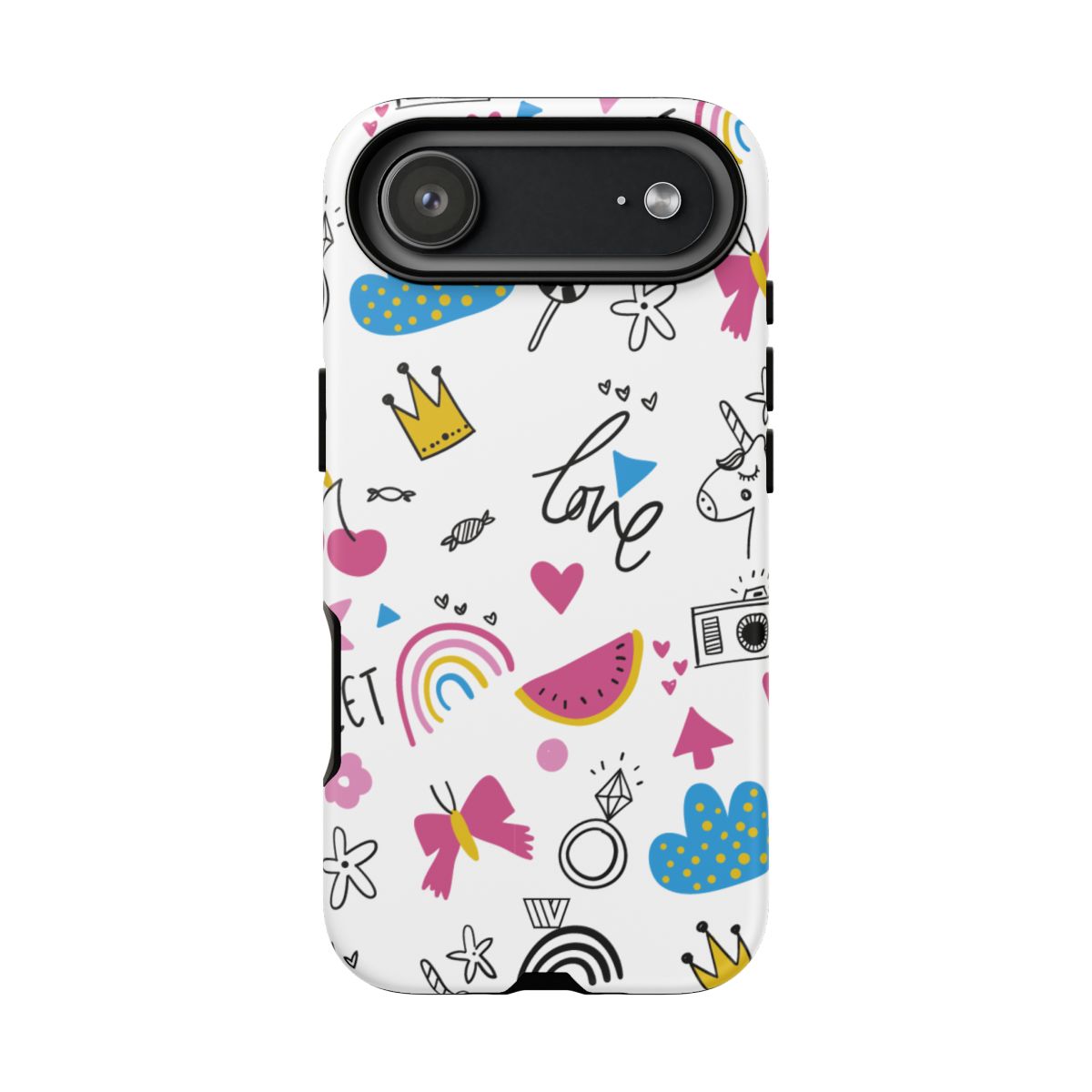 Tough Impact Resistant Phone Case SWEET LOVE
