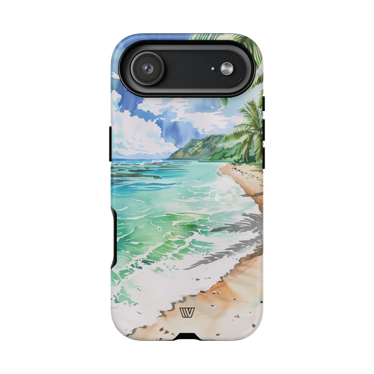 Watercolor Beach Tough Phone Case