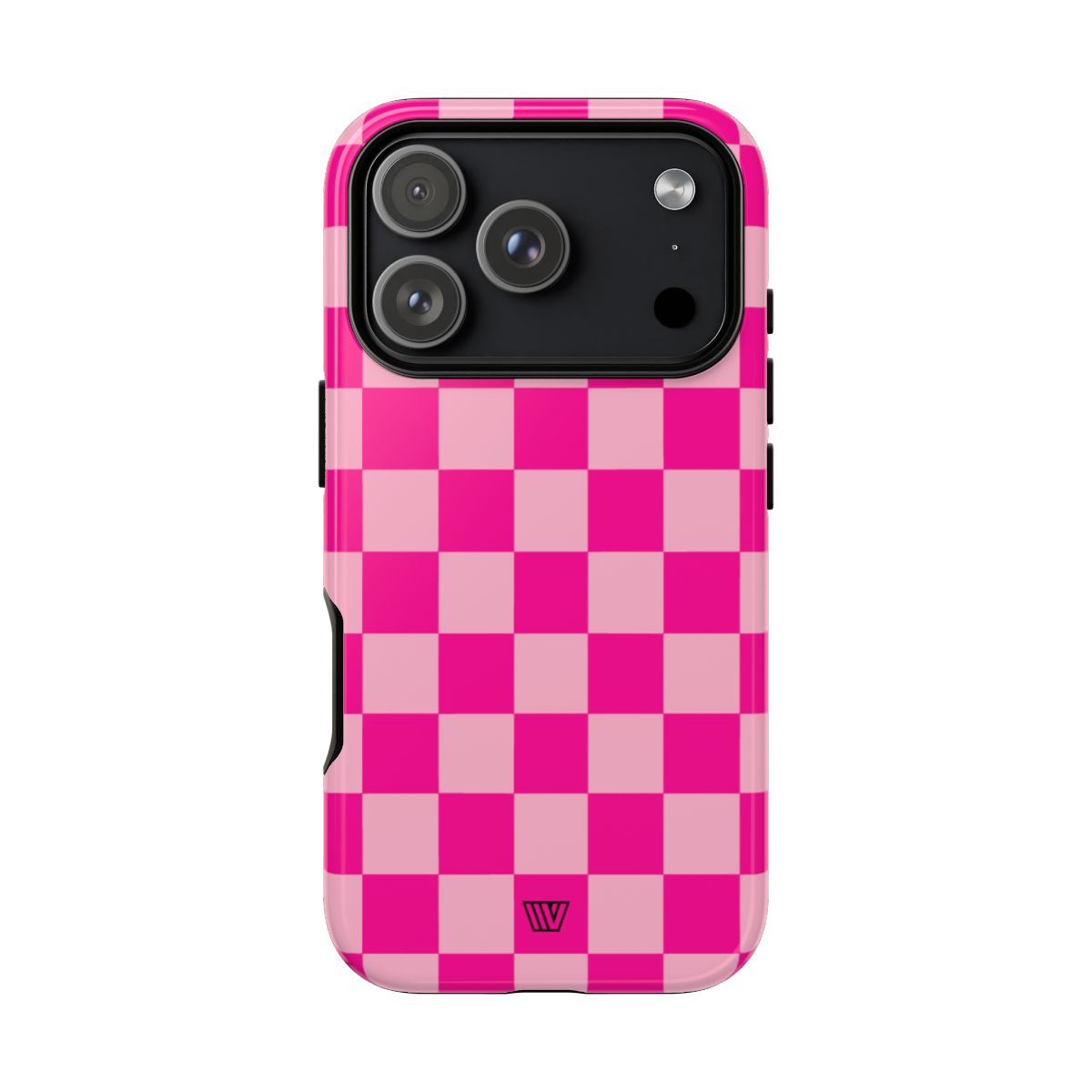Hot Pink Checkerboard Tough Phone Case Trovvve