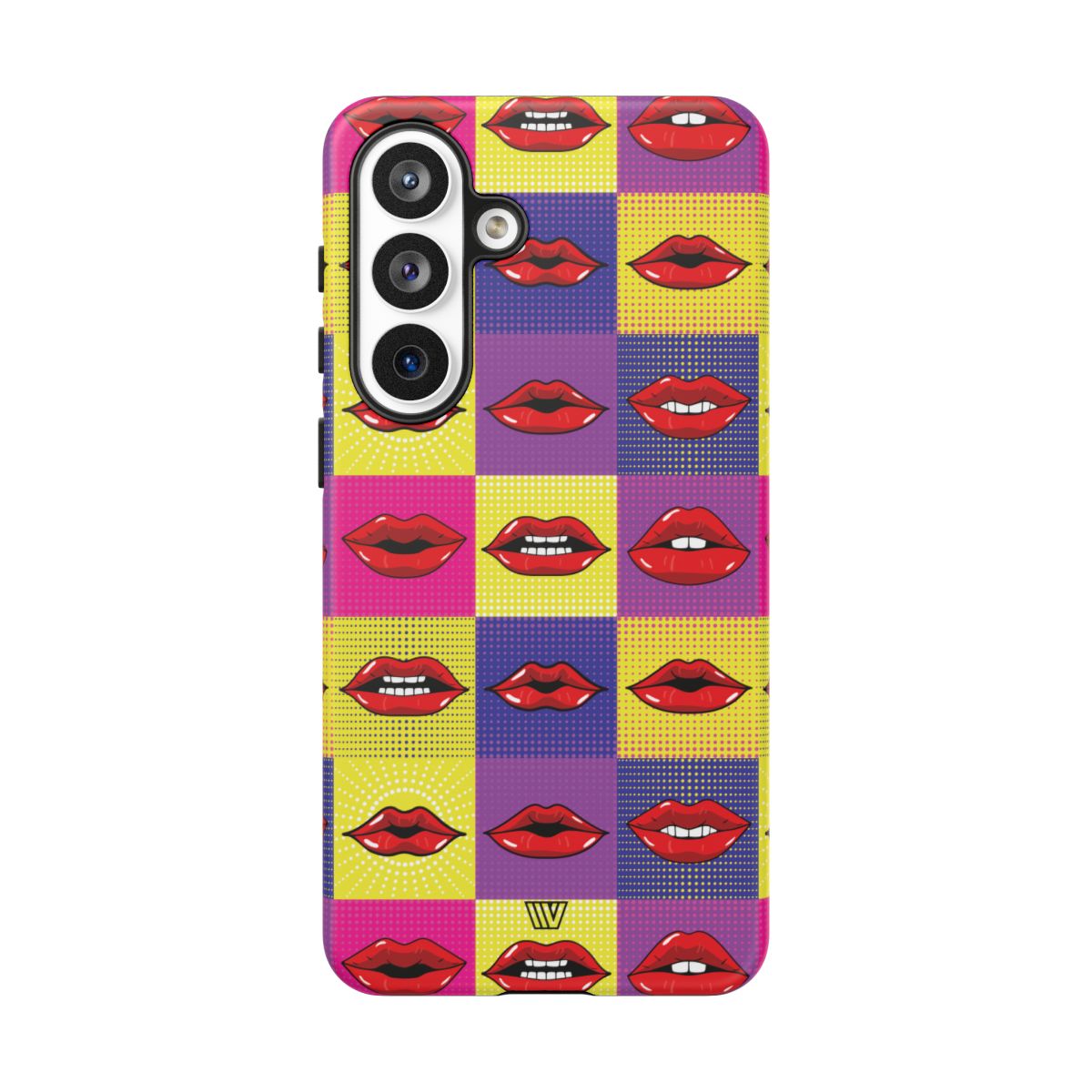 Tough Phone Case Dual-layer Protection POP ART LIPS