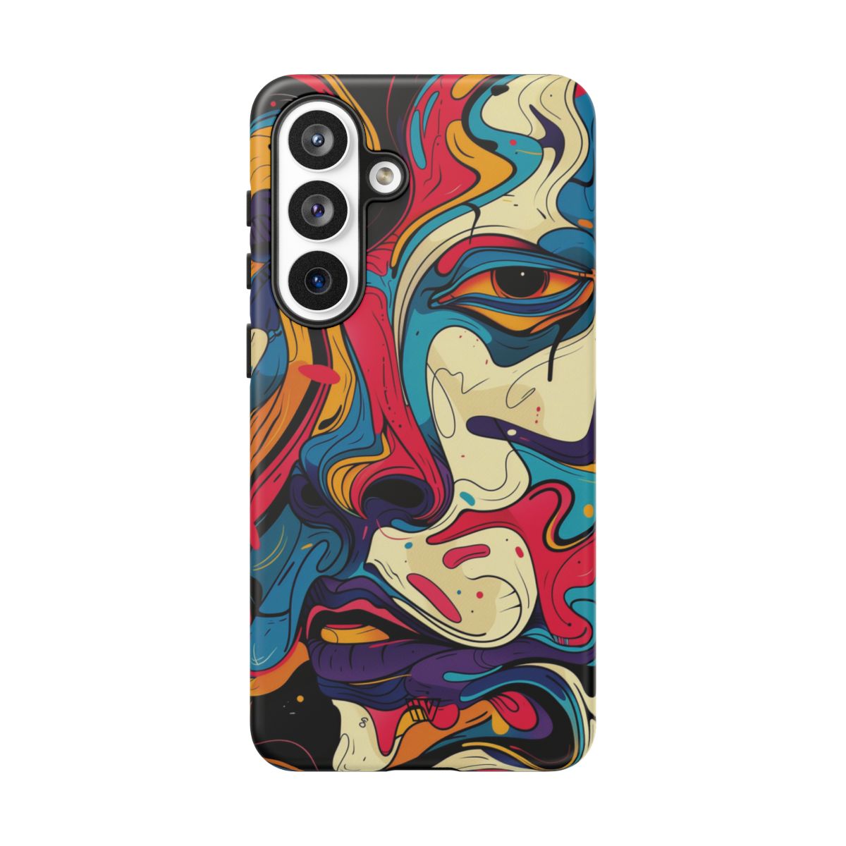 Tough Impact Resistant Phone Case ABSTRACT GAZE