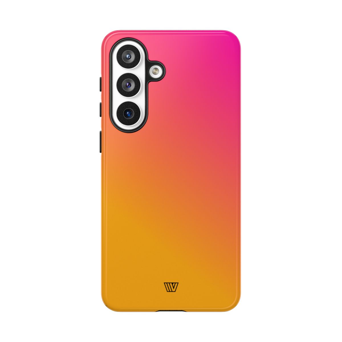 Hot Pink Orange Tough Phone Case