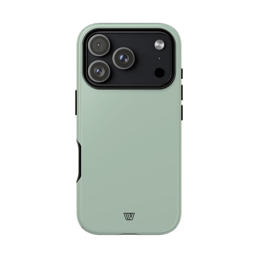 Pastel Green Solid Tough Phone Case Trovvve