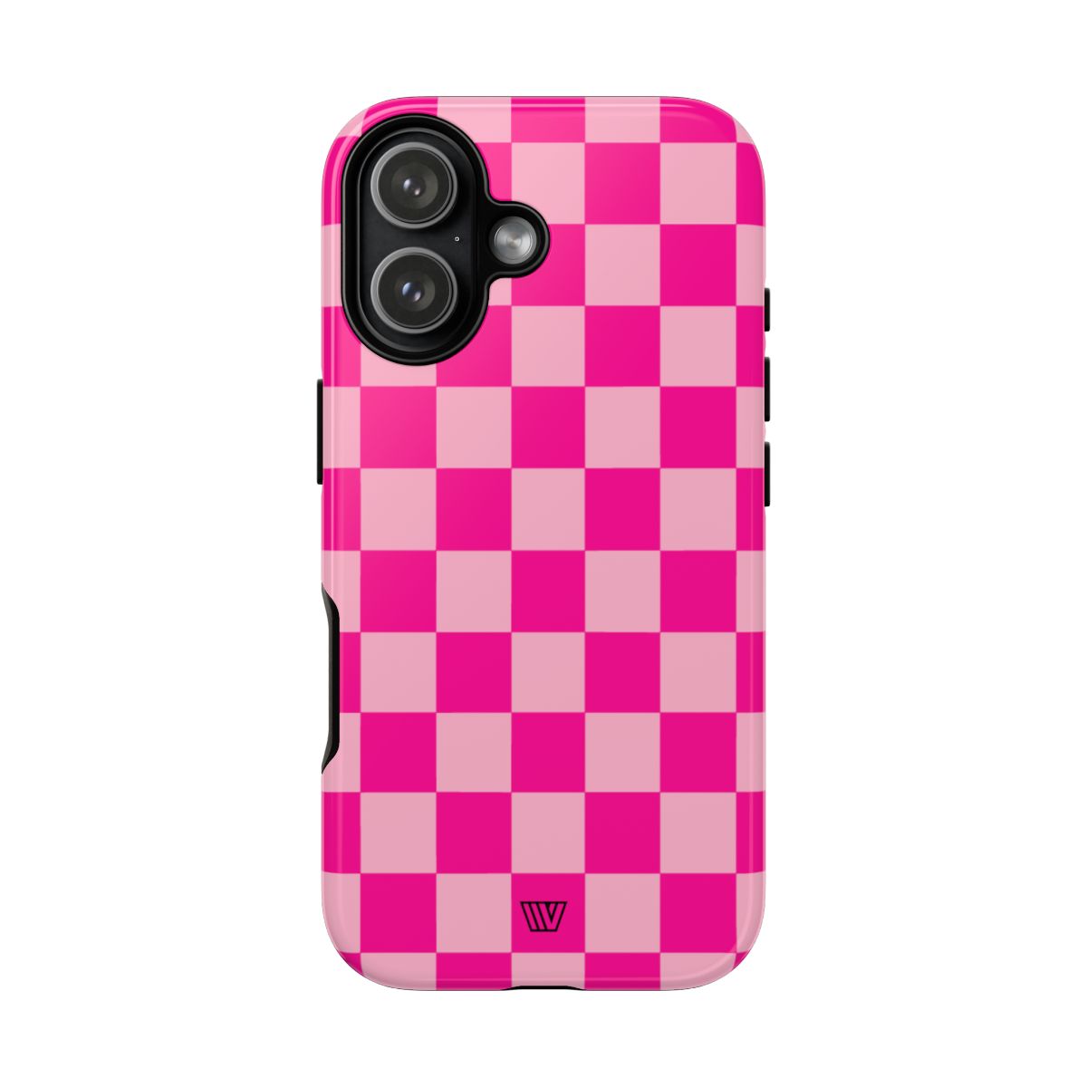 Hot Pink Checkerboard Tough Phone Case Trovvve