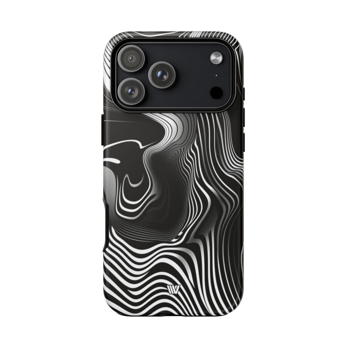 Abstract Zebra Stripes Tough Phone Case