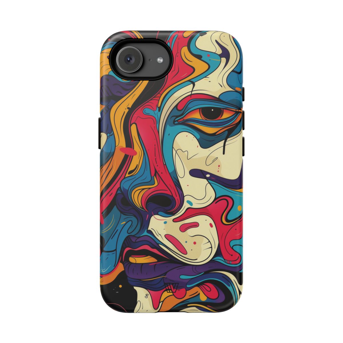 Tough Impact Resistant Phone Case ABSTRACT GAZE