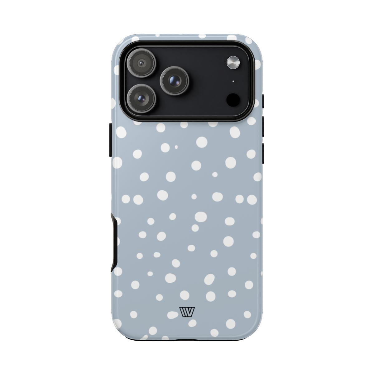 Blue Haze Dots Tough Phone Case Dual-Layer Protective Phone Case