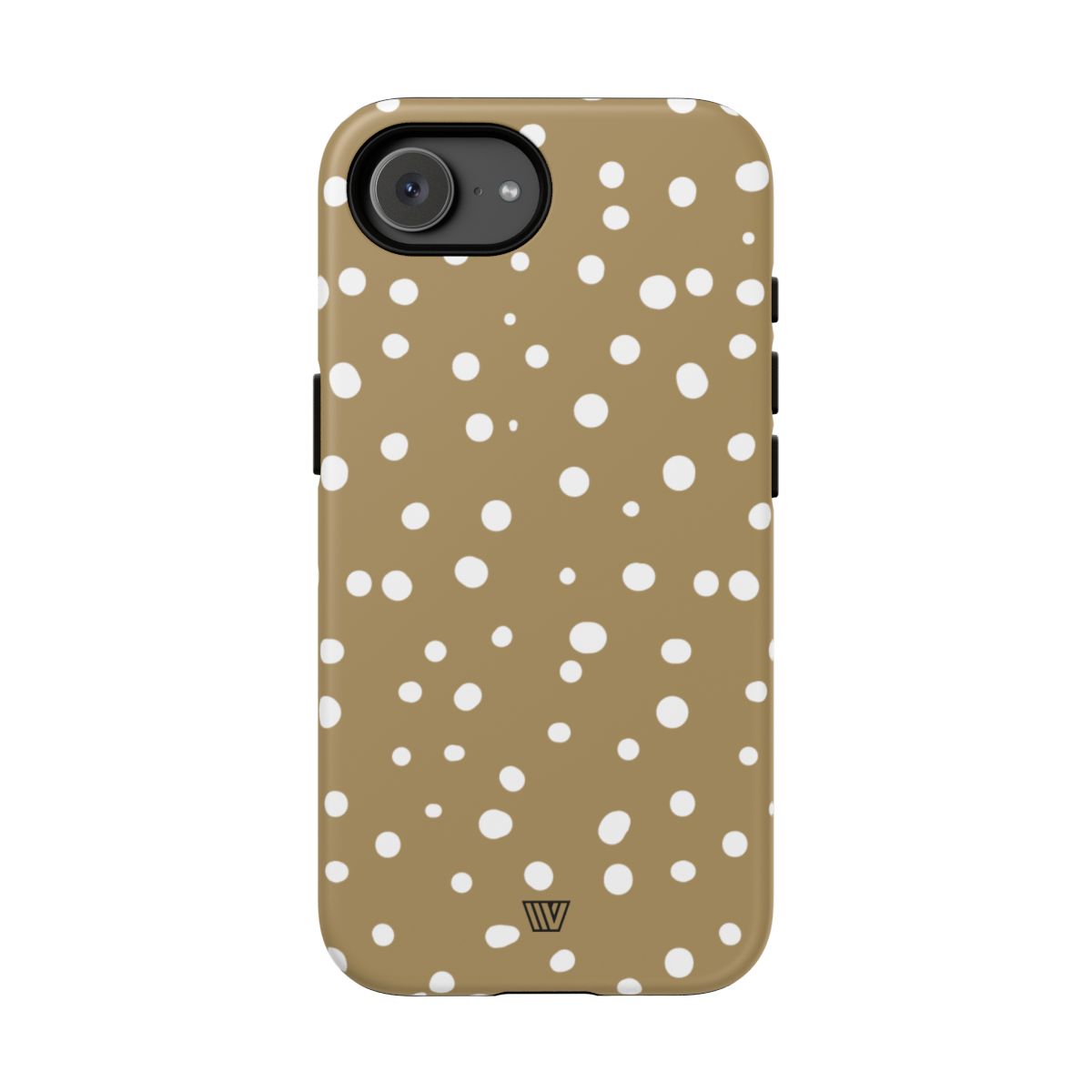 Dark Beige Dots Tough Phone Case