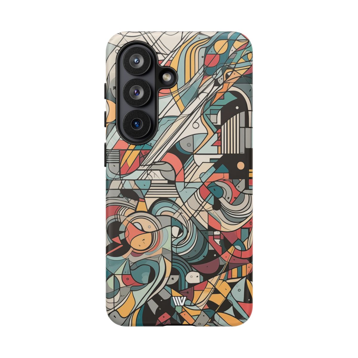 Abstract Doodle #2 Impact-Resistant Tough Phone Case
