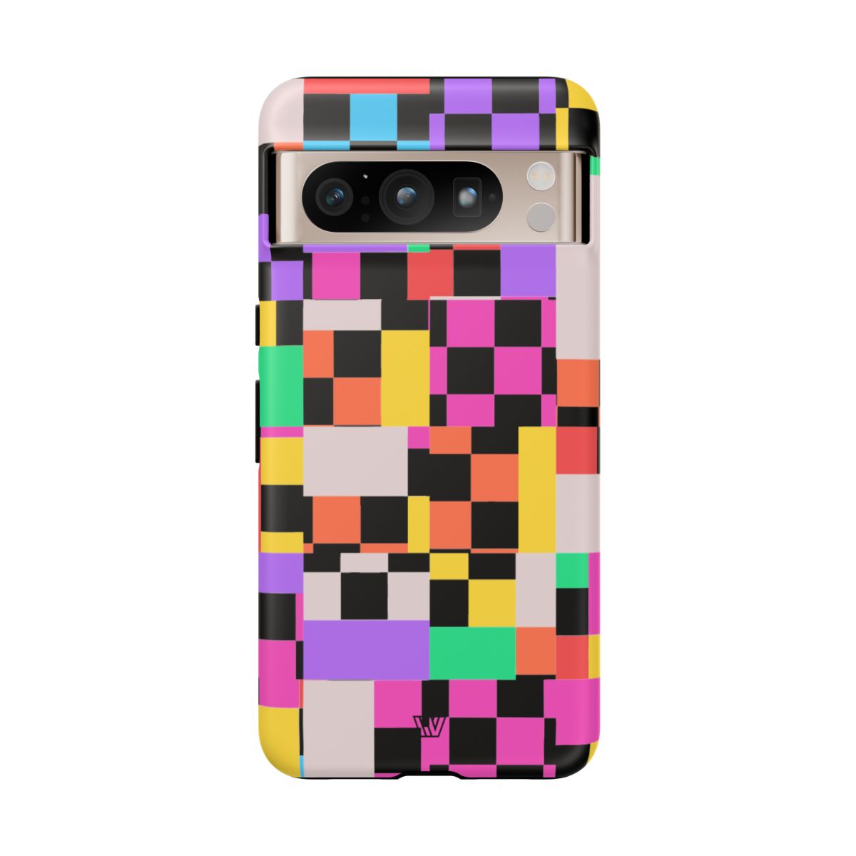 Mashed Up Checkerboard Tough Phone Case