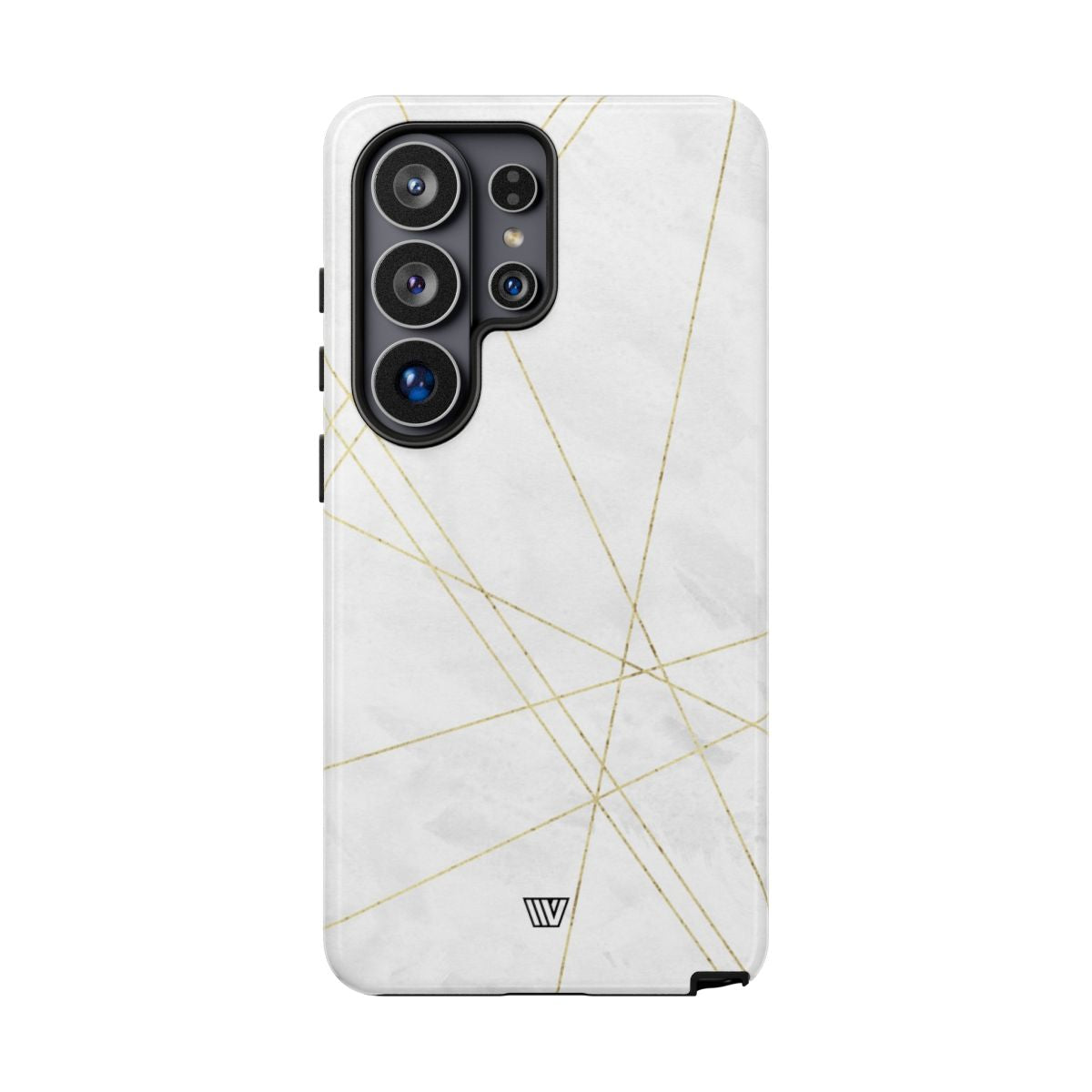 Tough Phone Case Impact Resistant Dual-Layer Shell GOLD LINES