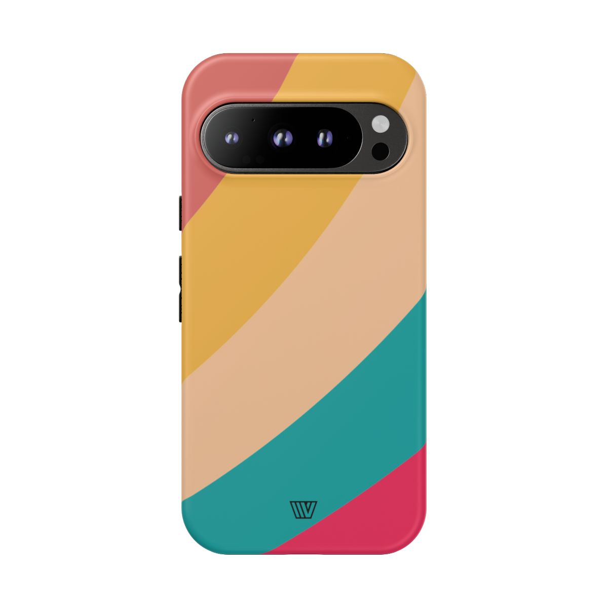 Rainbow Tough Phone Case Durable Impact-Resistant Shell SUMMER BY THE SEA