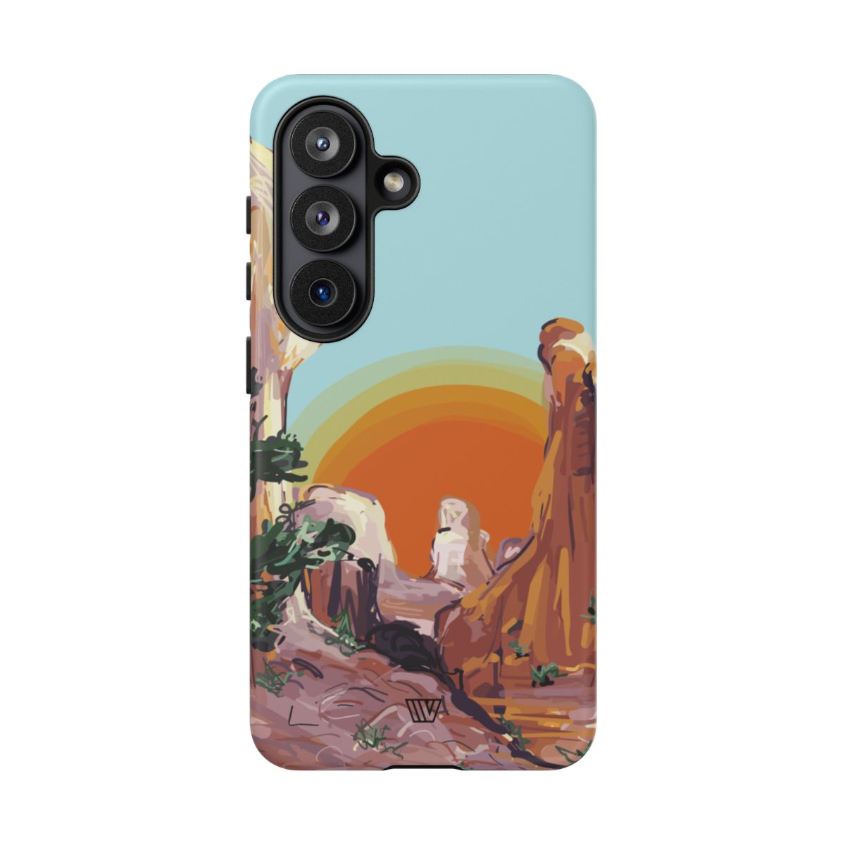 Tough Phone Case 8ft Drop Tested DESERT SUNRISE TROVVVE X EARTH FORMATIONS