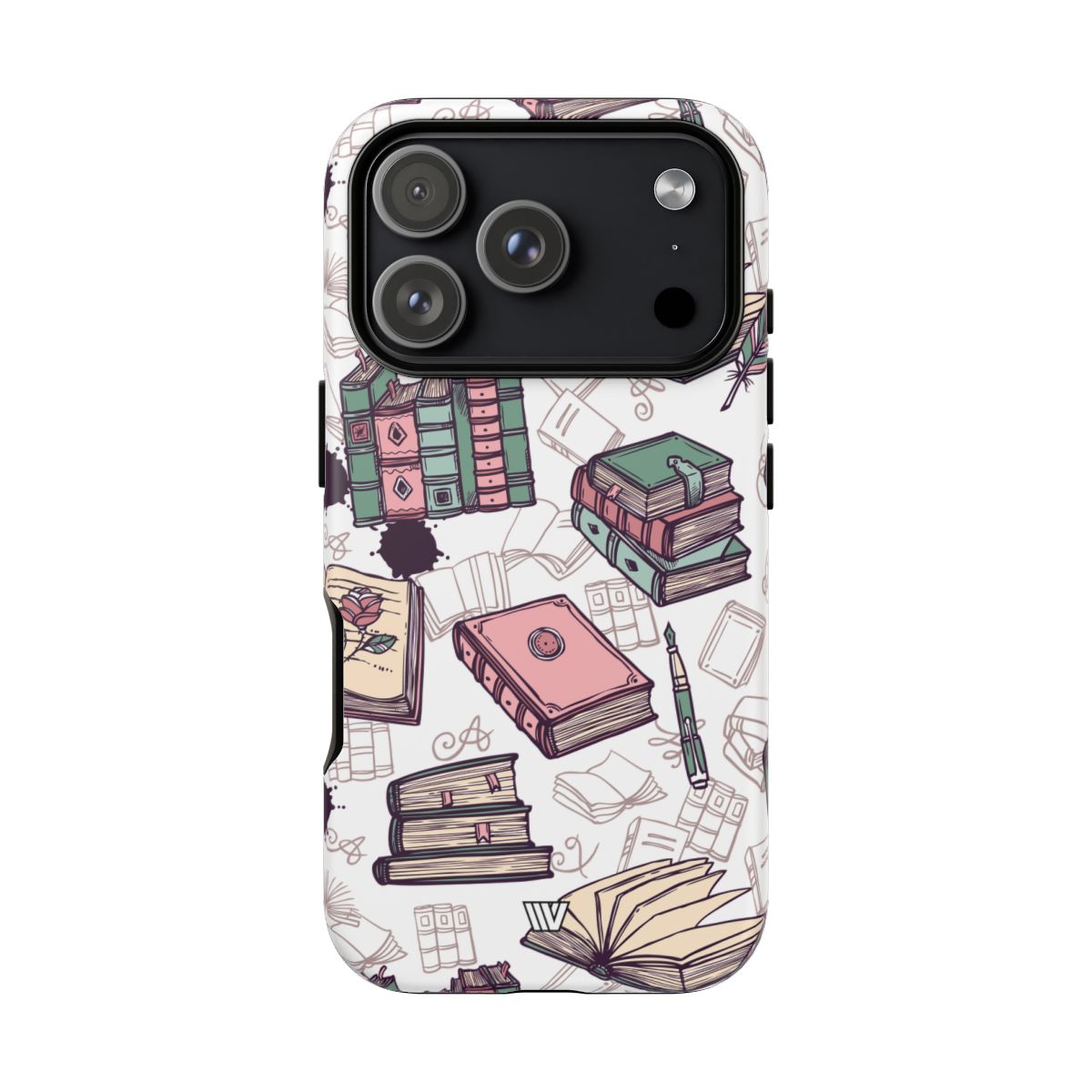 Tough Phone Case Impact Resistant Dual-layer Protective - BOOK LOVER