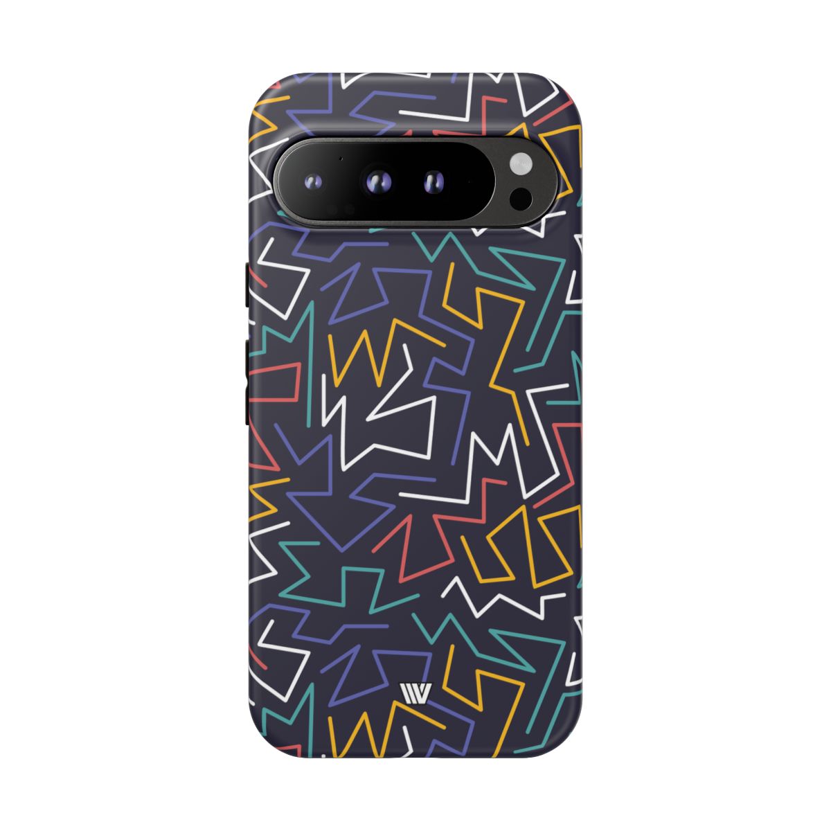 Tough Impact Resistant Phone Case ZIGZAG NIGHT