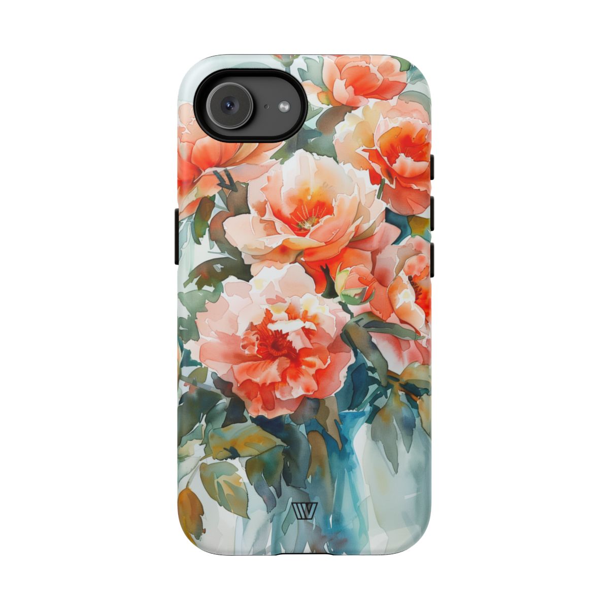 Tough Phone Case Dual-Layer Impact Resistant PEONY DREAMS