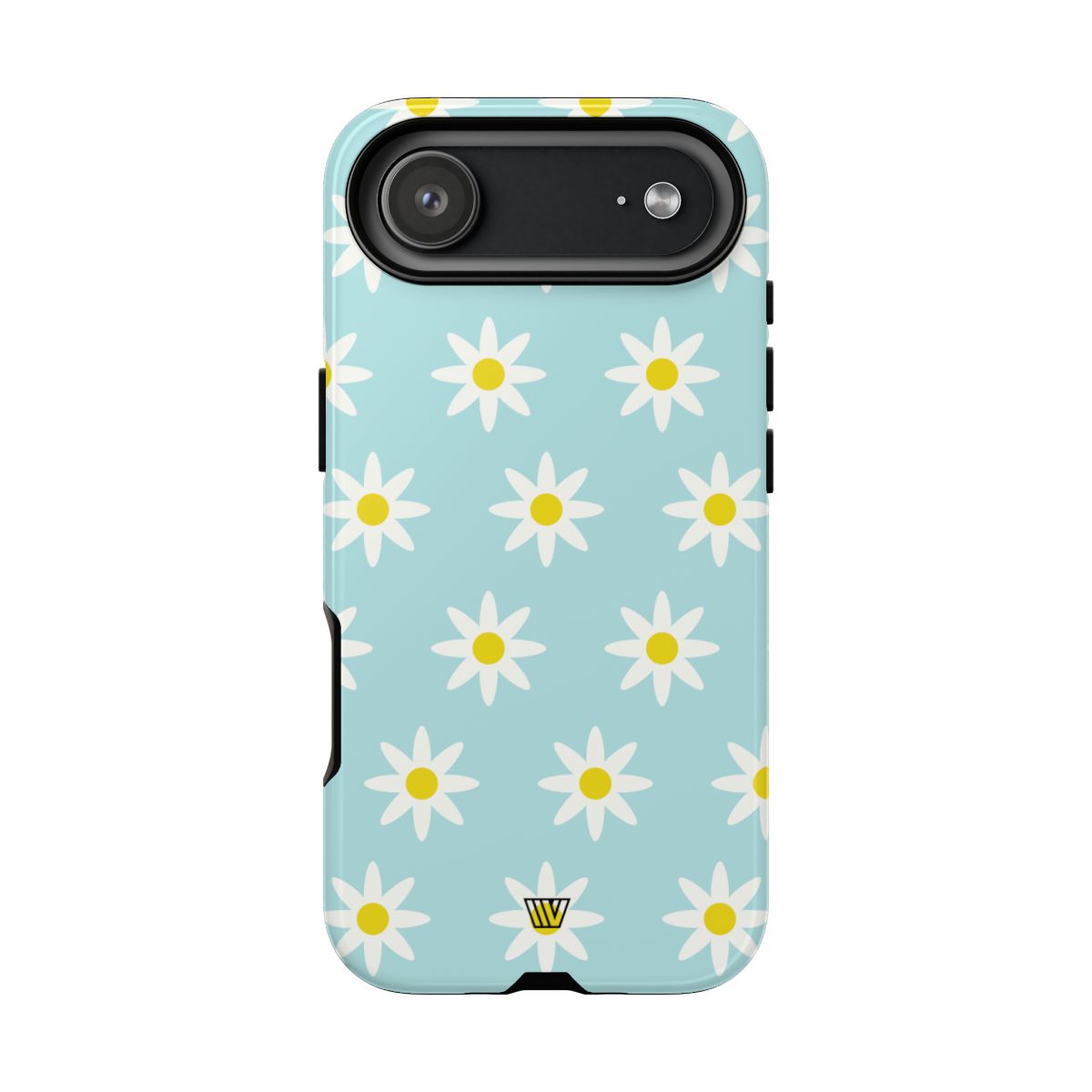 Tough Phone Case Dual Layer Impact Resistant DOODLE DAISY