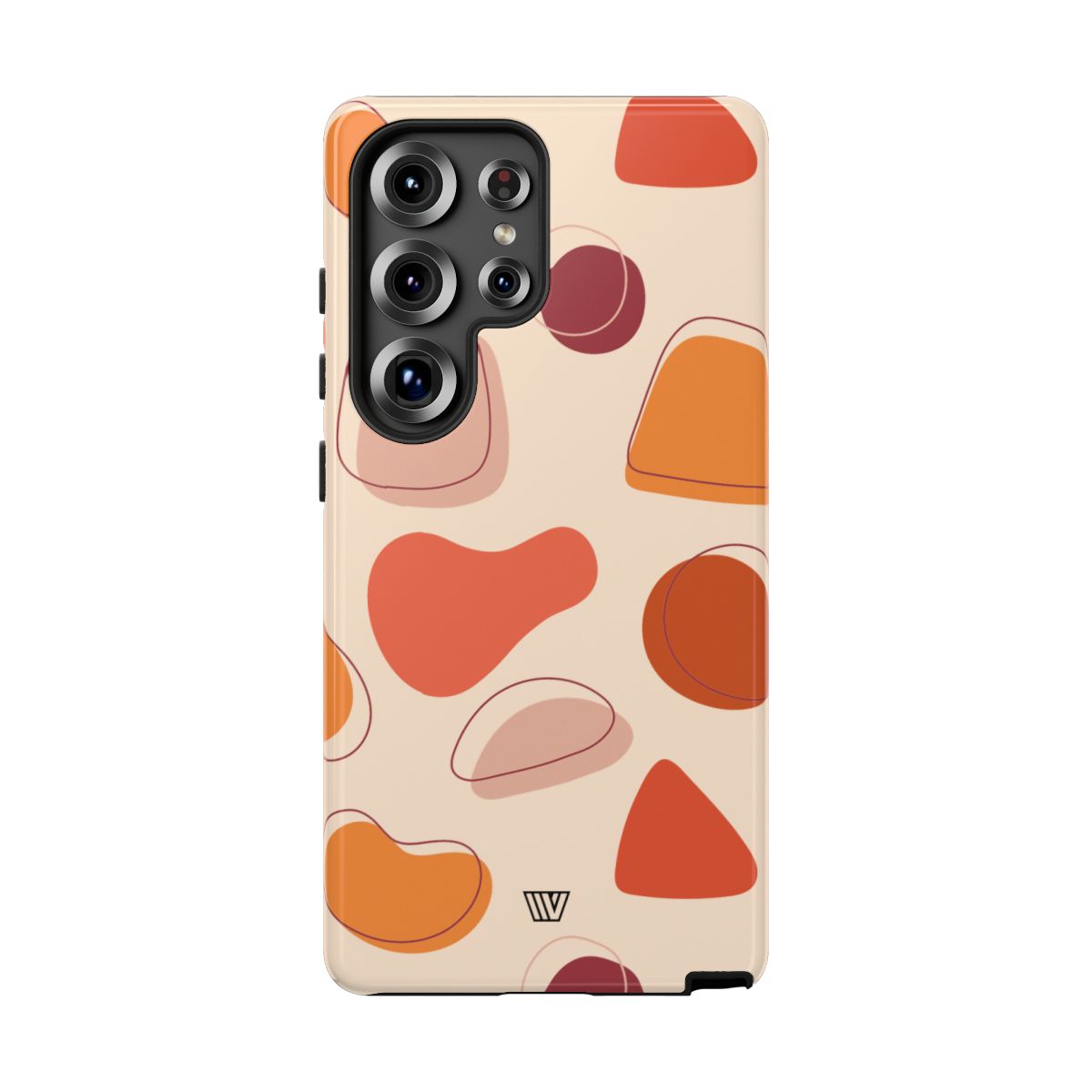 Tough Impact-Resistant Phone Case with Dual Layer WARM SHAPES