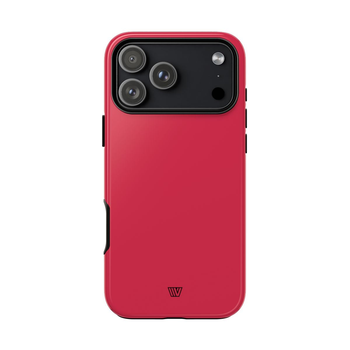 Red Amaranth Tough Phone Case Dual-Layer Protection