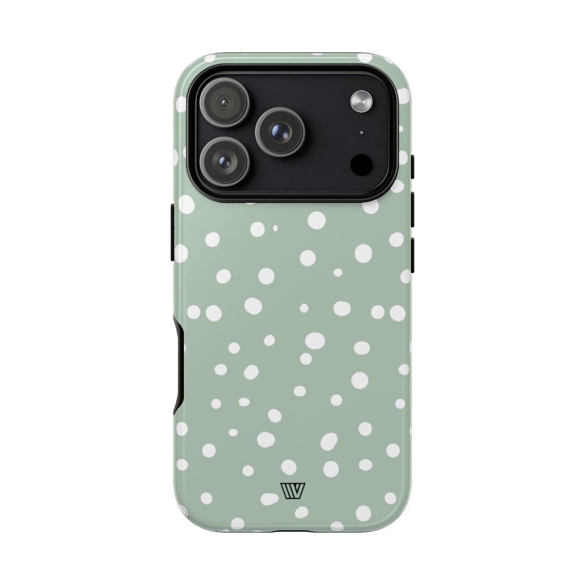 Pastel Green Dots Tough Phone Case