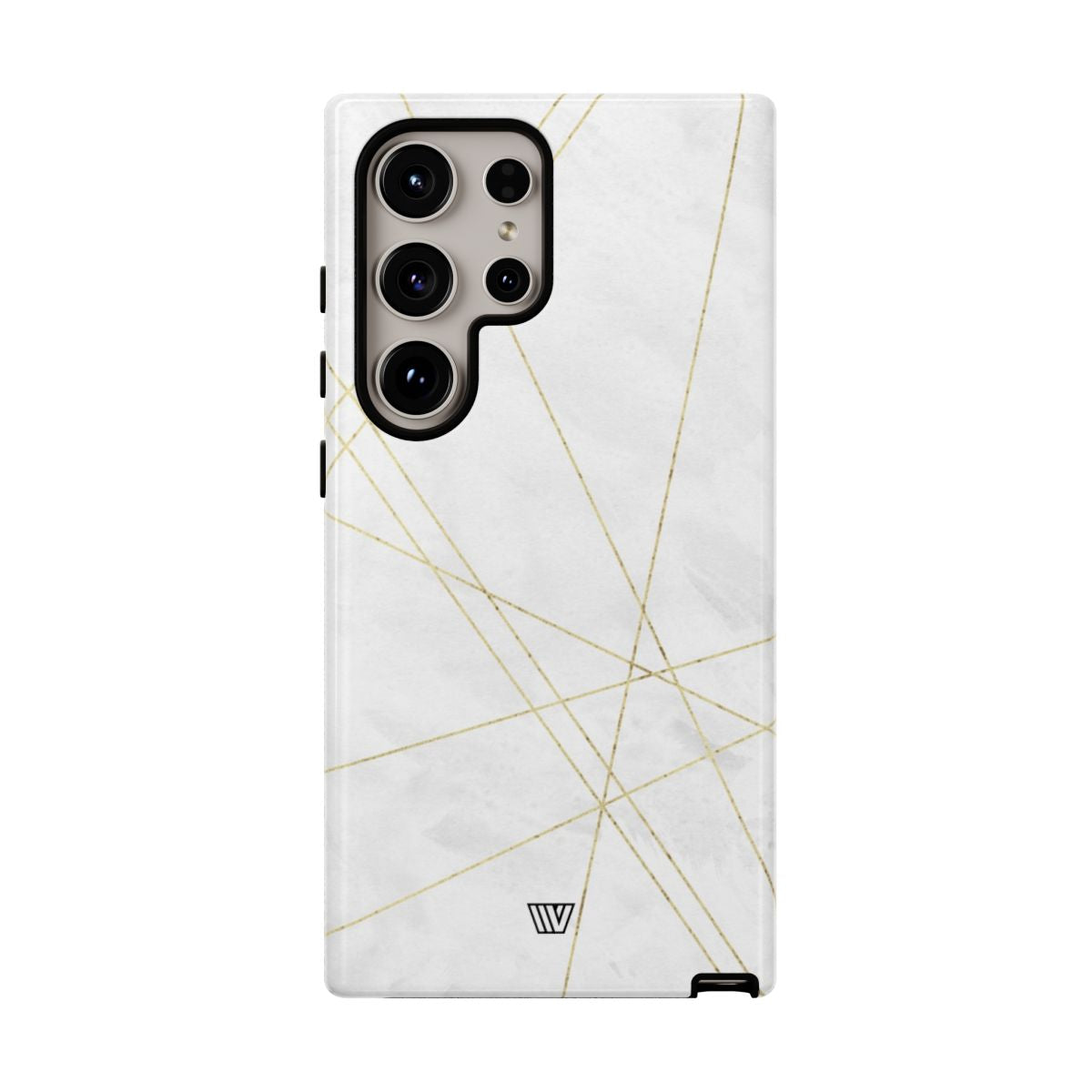 Tough Phone Case Impact Resistant Dual-Layer Shell GOLD LINES