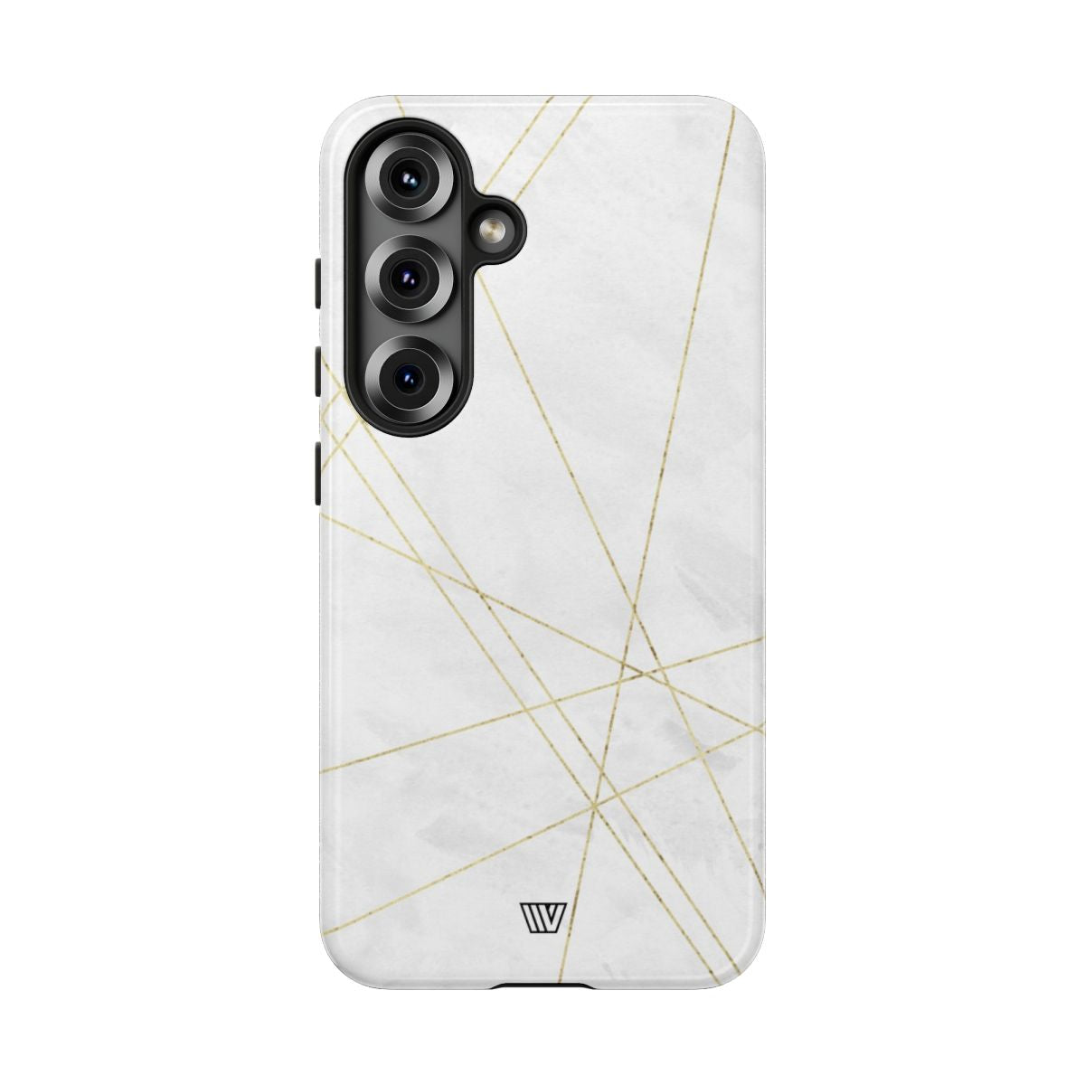 Tough Phone Case Impact Resistant Dual-Layer Shell GOLD LINES