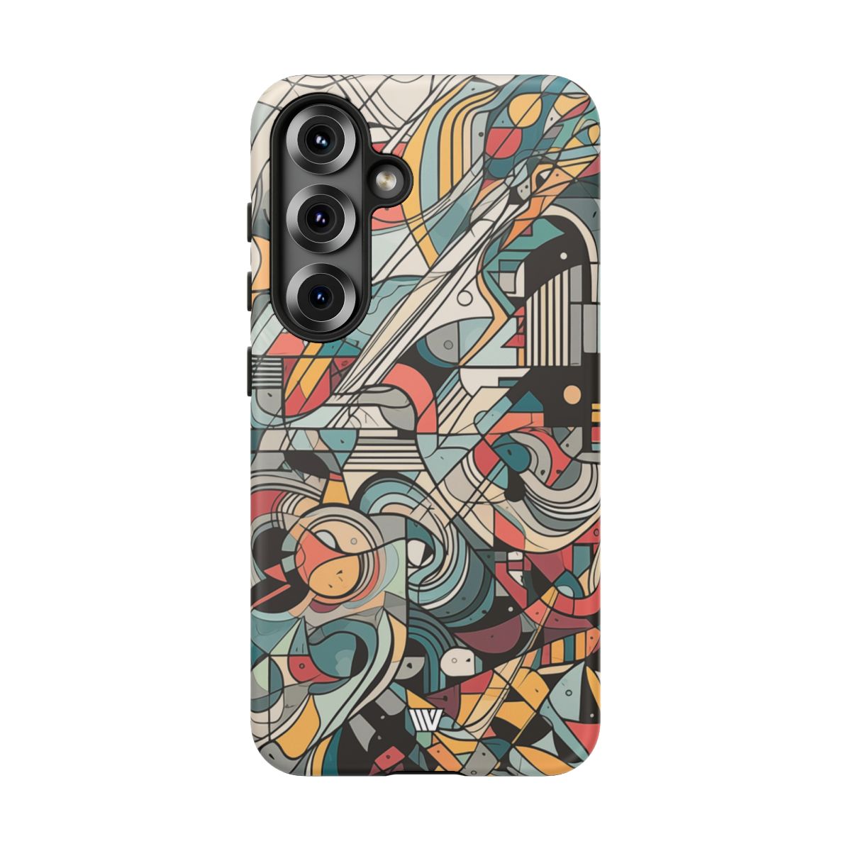 Abstract Doodle #2 Impact-Resistant Tough Phone Case