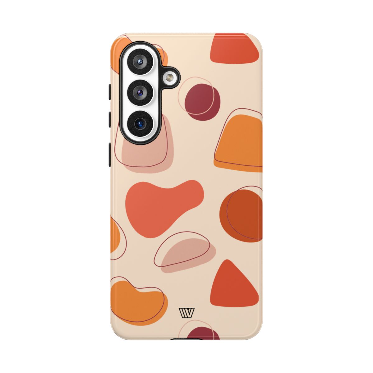 Tough Impact-Resistant Phone Case with Dual Layer WARM SHAPES