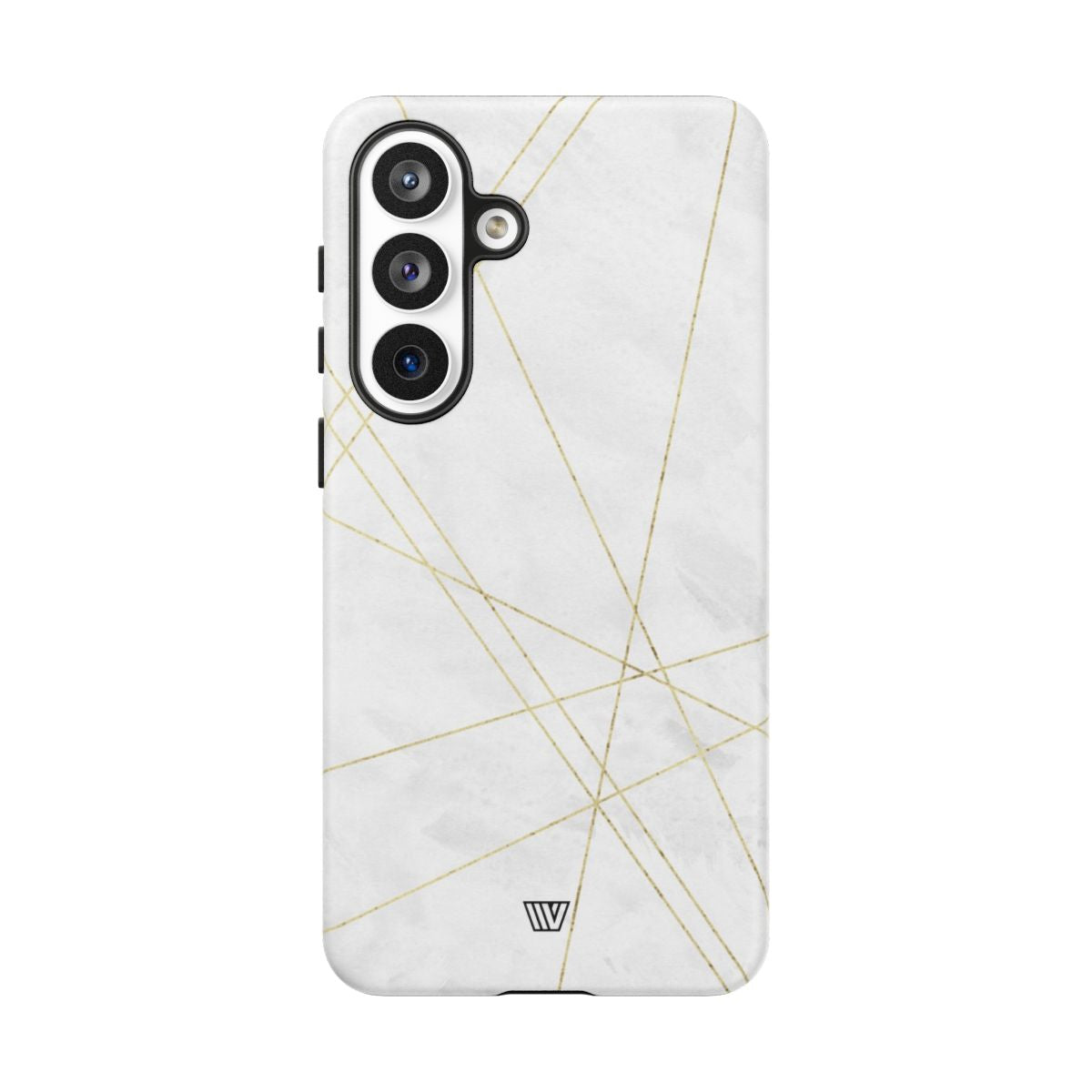 Tough Phone Case Impact Resistant Dual-Layer Shell GOLD LINES
