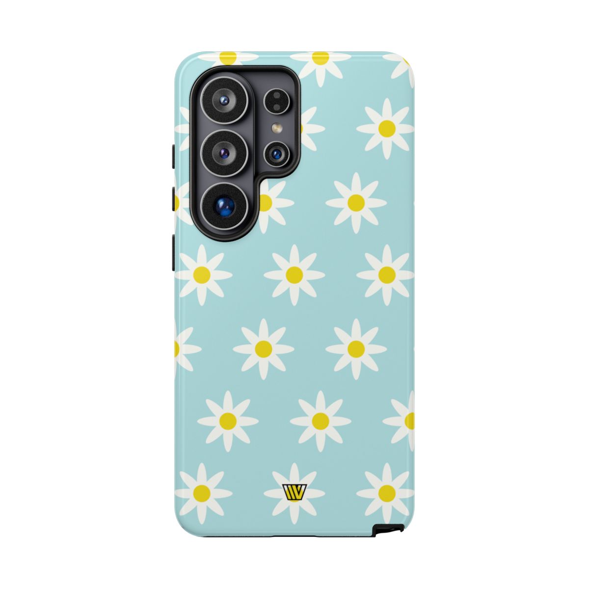 Tough Phone Case Dual Layer Impact Resistant DOODLE DAISY