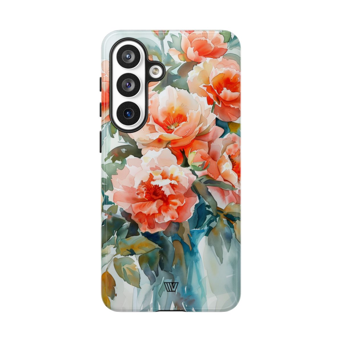 Tough Phone Case Dual-Layer Impact Resistant PEONY DREAMS