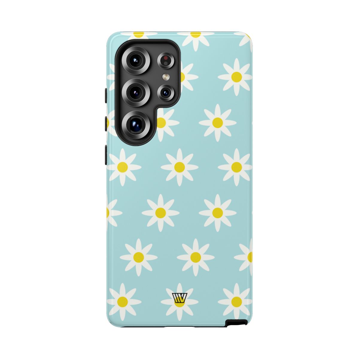 Tough Phone Case Dual Layer Impact Resistant DOODLE DAISY