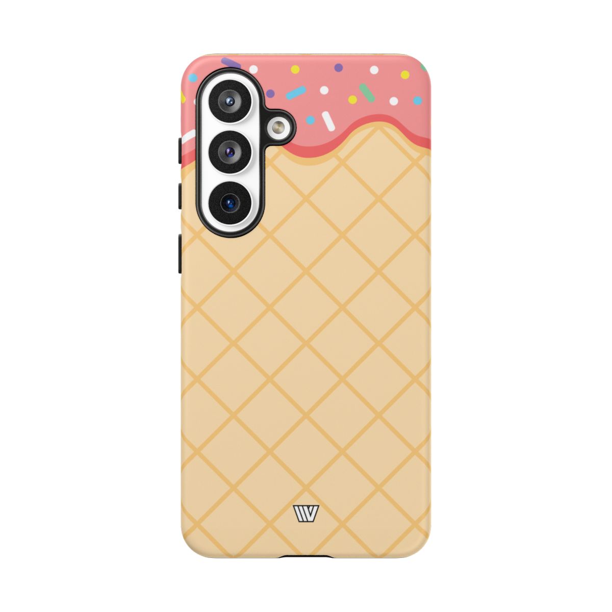 Ice Cream Cone Tough Phone Case Dual-Layer Protection