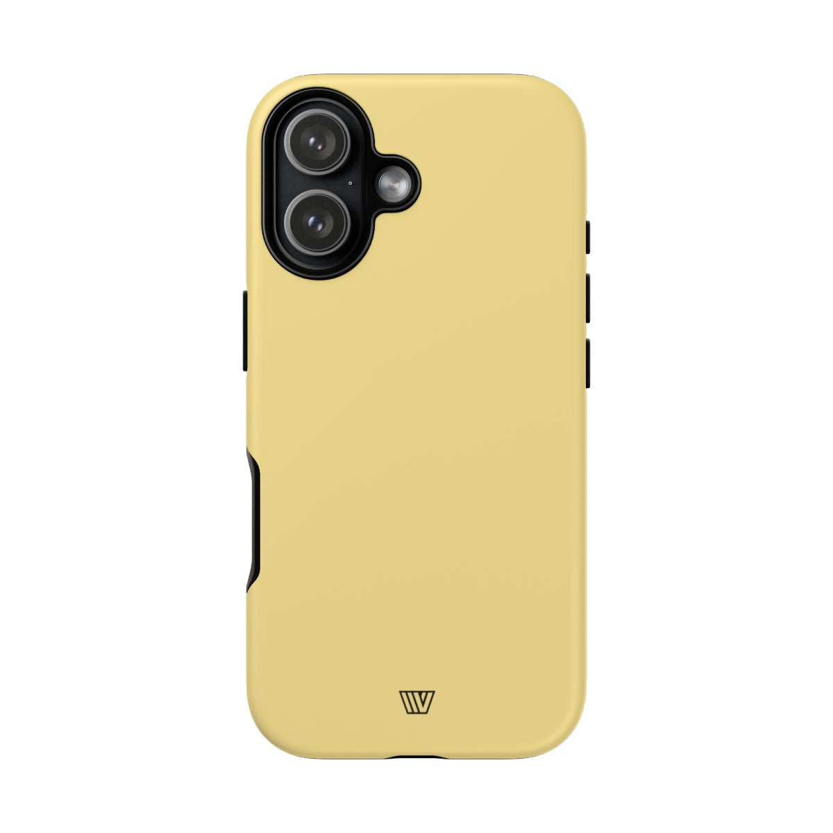Muted Yellow Solid Tough Phone Case